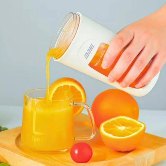 شیکر شارژی MDHL مدل MDKS-FSV8 ظرفیت ۳۴۰ میلی‌لیتر با درپوش ضد نشت