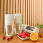 شیکر شارژی MDHL مدل MDKS-FSV8 ظرفیت ۳۴۰ میلی‌لیتر با درپوش ضد نشت