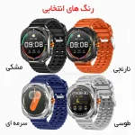 ساعت هوشمند 47 میلی متر وونک مدل VS1 با بند سیلیکونی - تصویر 3