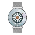 ساعت هوشمند 41 میلی‌متری تی سی اچ مدل LX1 Moon با بند فلزی - تصویر 3