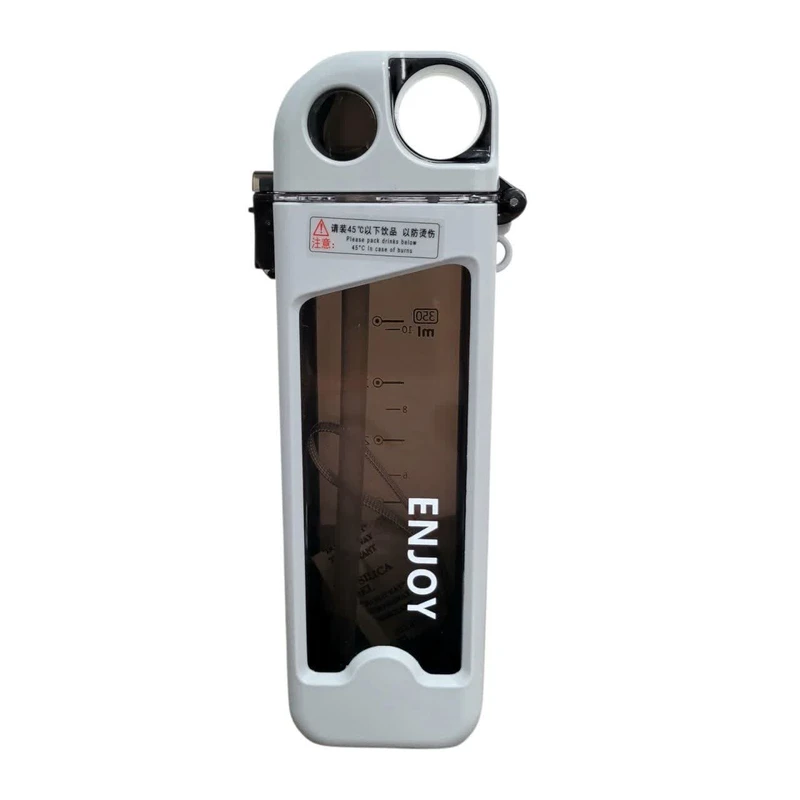 قمقمه ورزشی کتابی Cold1000 گنجایش 0.35 لیتر بدون BPA با نازل سیلیکونی نرم، دریچه هوا برای نوشیدن روان، درب قفل‌دار ضد نشت و وزن سبک مناسب استفاده روزمره در مدرسه، باشگاه و سفر
