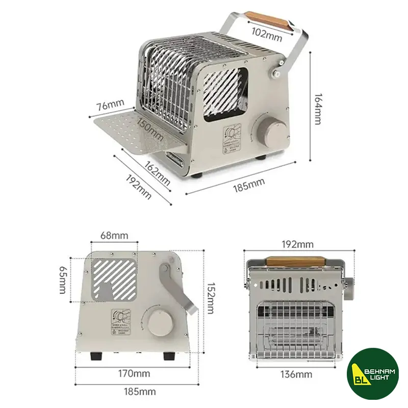 اجاق گاز کمپینگ نیچرهایک مدل CNK2300CW018